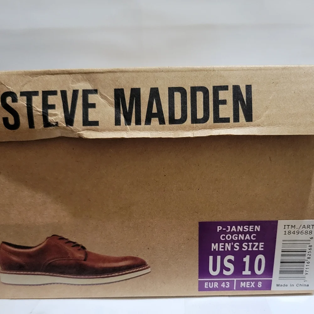 steve madden‎ p-jansen cognac shoes
